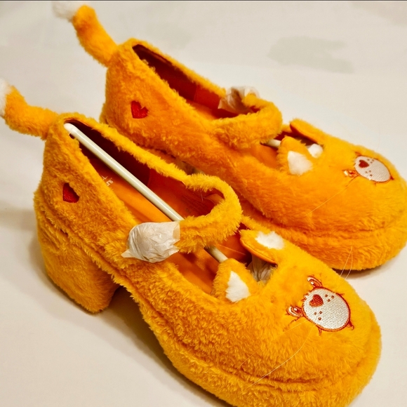 📦❤️Dolls Kill x Care Bears Luv A Lot Mary Janes - Picture 2 of 8